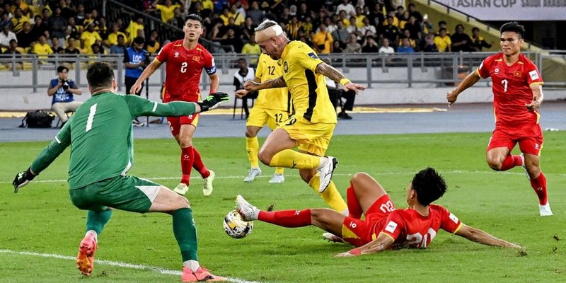 Tuyển Việt Nam đạt thành tích không thua tại vòng bảng